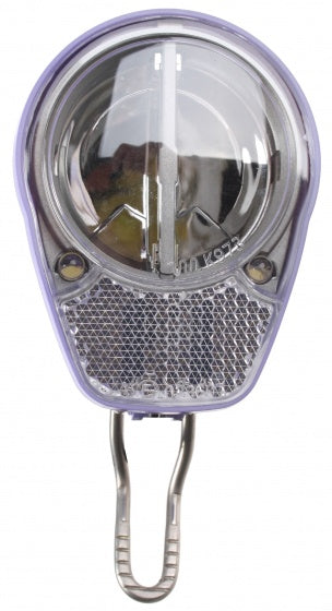 koplamp Roxeo XDA naafdynamo led paars