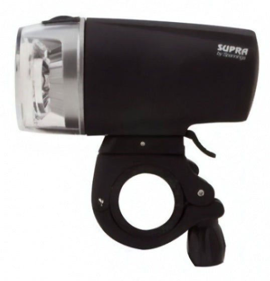 koplamp Supra batterij led 15 Lux 9 cm zwart