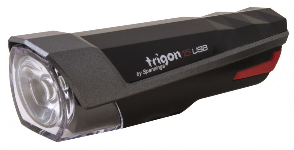 koplamp Trigon 15 led zwart