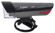 koplamp Trigon 25 led oplaadbaar zwart