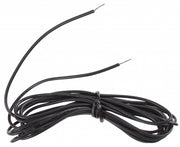 verlichtingssnoer 1-aderig 210 cm zwart