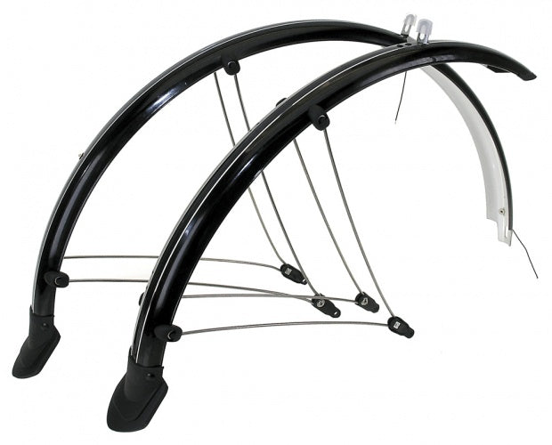 spatbordenset 65 mm 26 inch zwart