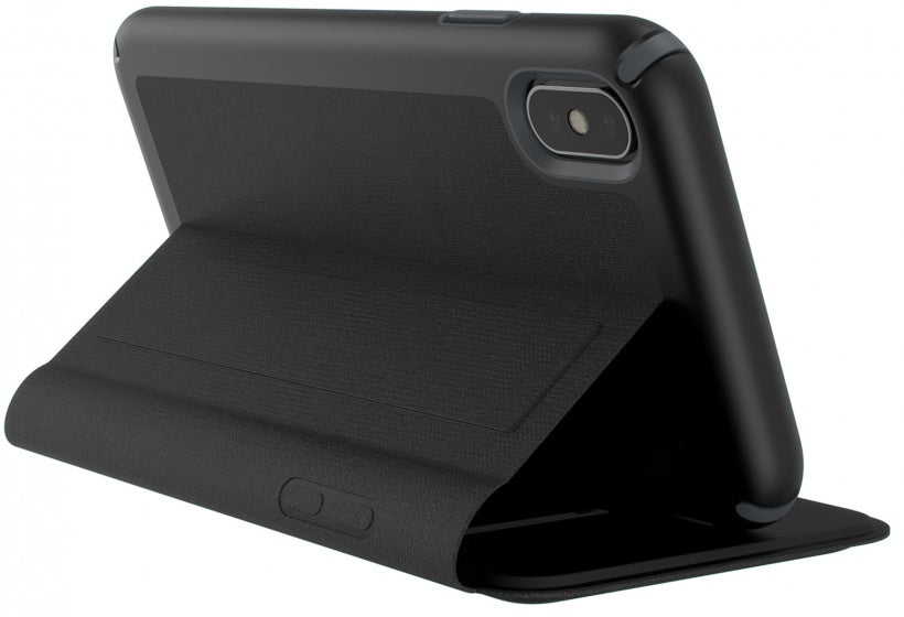 telefoonhoesje Presidio Folio Apple iPhone XS Max zwart