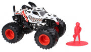 Monster Jam monstertruck mm Dalmatian 10 cm wit