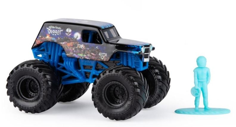 schaalmodel Monster Jam Digger 1:64 10 cm