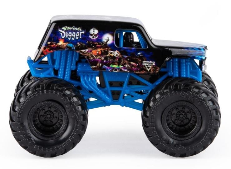 schaalmodel Monster Jam Digger 1:64 10 cm