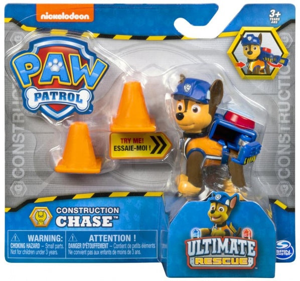 speelset Paw Patrol Construction Chase 7 cm
