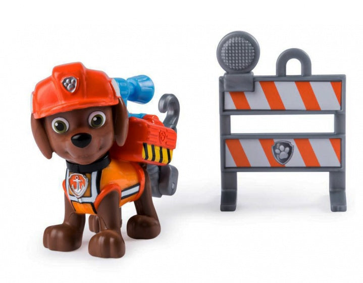 speelset Paw Patrol Construction Zuma 7 cm