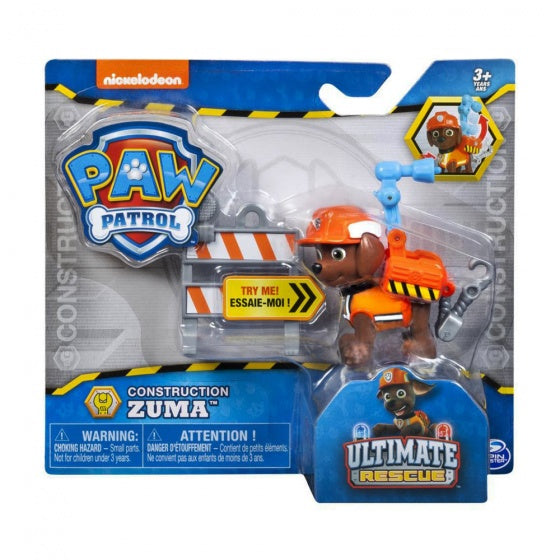 speelset Paw Patrol Construction Zuma 7 cm