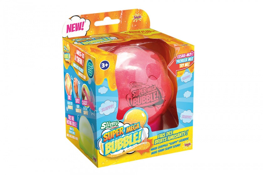 Slimy Mega Bubble 12 cm roze
