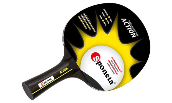 Tafeltennisbat Action