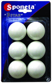 Tafeltennisballen 3 Sterren 6 Stuks