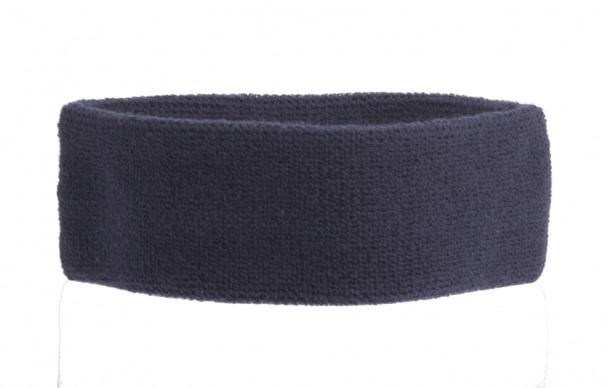 Haarband blauw 5cm breed