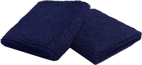 Polsband blauw 8cm breed