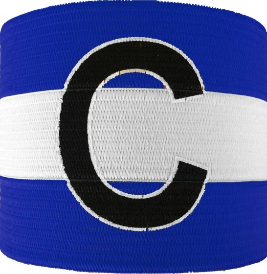 aanvoerdersband C junior blauw