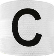 aanvoerdersband C senior wit
