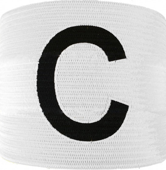 aanvoerdersband C senior wit