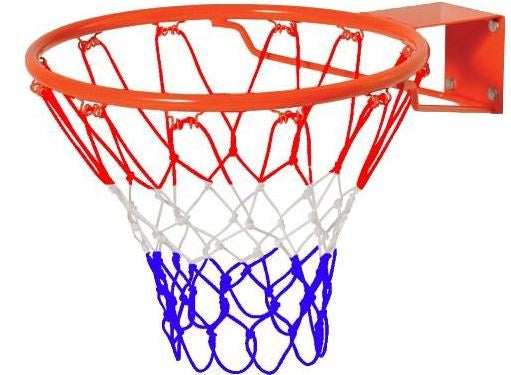 Basketbal Net 3080 Rood / Wit / Blauw