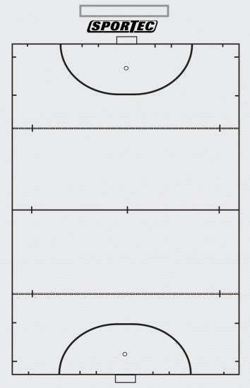 Coachbord Hockey Light Met Clip 40 X 24 cm