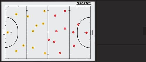 Coachmap De Luxe Hockey 42 X 26 cm
