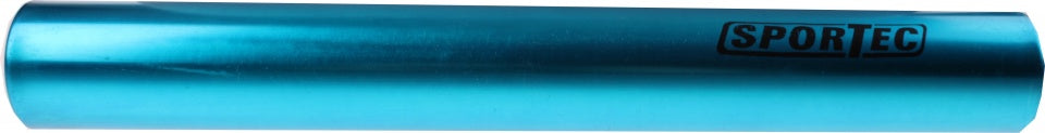 estafettestok 30 cm aluminium blauw