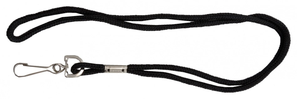 Fluitkoord zwart 50 cm