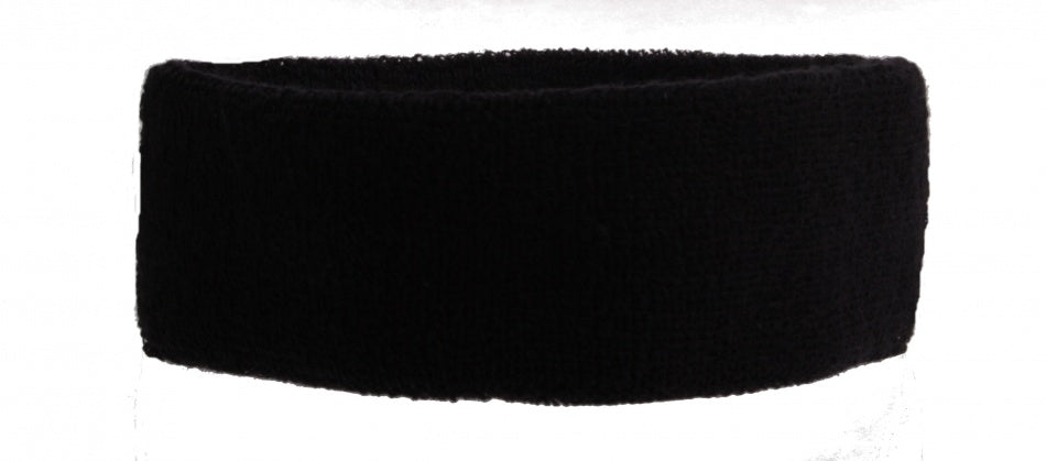Haarband zwart 5 cm breed