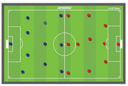 magnetisch voetbal coachbord 46 x 30