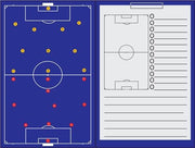 Voetbal Magnetische Coachmap + Clip 35 X 47 cm