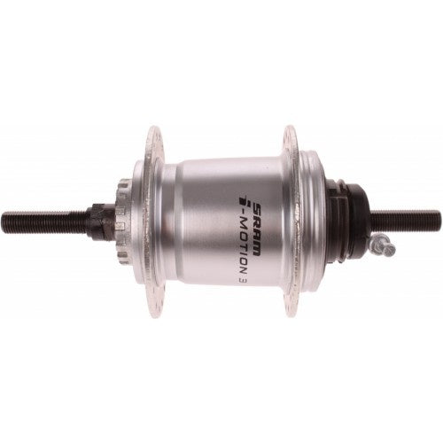 achternaaf 3V I-motions voor I-brake kaal 36G 175 mm zilver