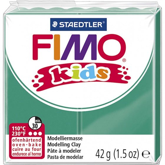 Fimo Kids boetseerklei 42 gram groen