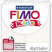 Fimo Kids boetseerklei 42 gram wit