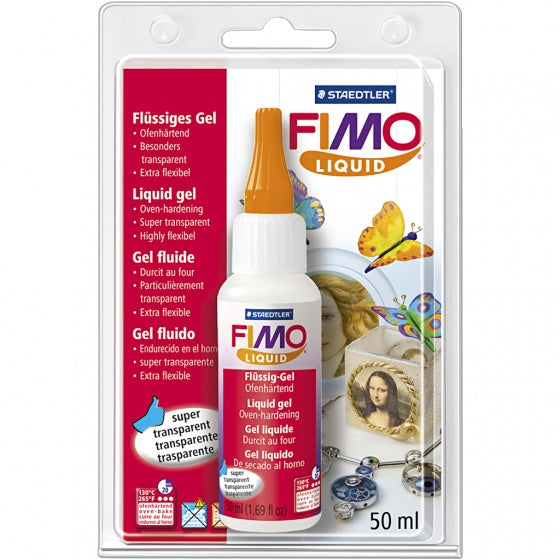 Fimo Liquid deco gel 50 ml transparant