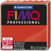 Fimo Professional boetseerklei 85 gram echt rood