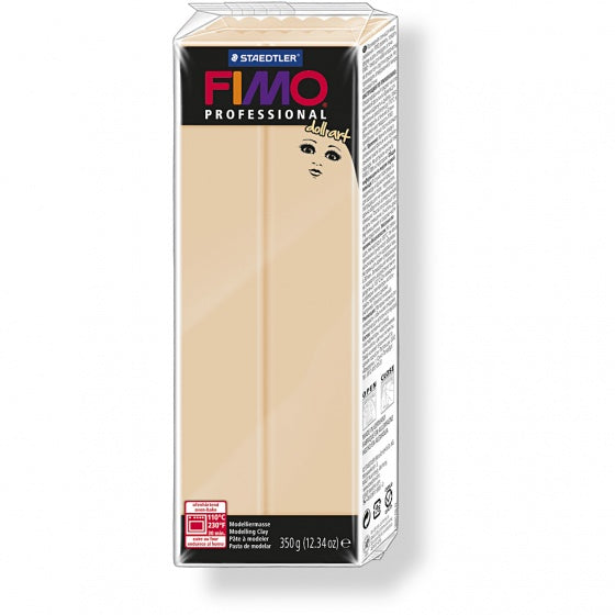 Fimo Professional Doll boetseerklei 454 gram zand