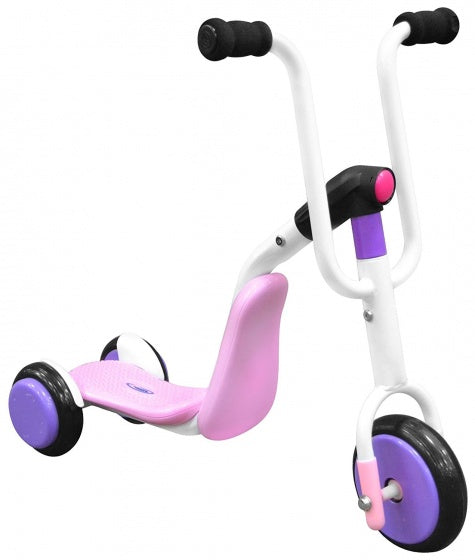 2-in-1 Tri-scooter step Meisjes Vrijloop Roze/Paars