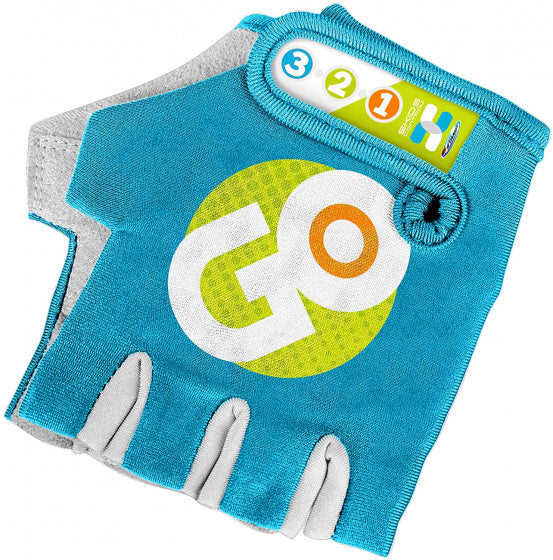 handschoenen Skids Control junior polyester blauw one-size