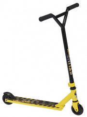 Stuntstep Junior Voetrem Zwart/Geel