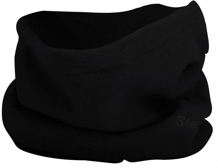 Col Gelamineerd Fleece Senior Zwart One Size