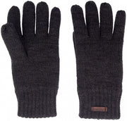 gevoerde handschoenen gebreid maat XL zwart