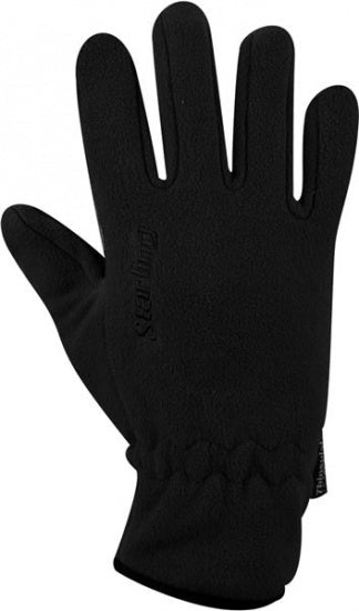 Handschoenen Fleece Senior Zwart Maat 7