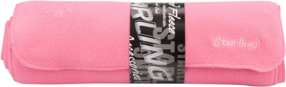 Sjaal Gelamineerd Fleece Senior Roze One Size