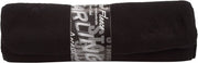 Sjaal Gelamineerd Fleece Senior Zwart One Size