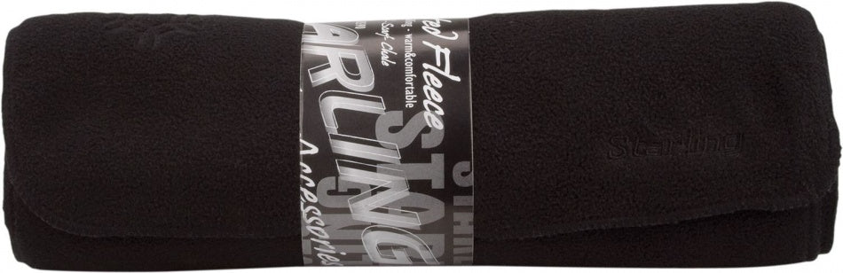 Sjaal Gelamineerd Fleece Senior Zwart One Size