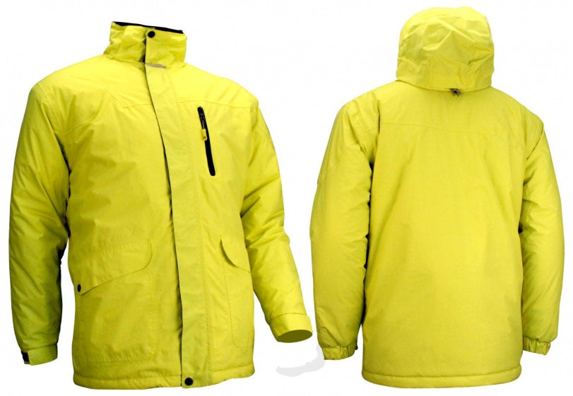ski-jas heren polyamide geel maat XXL