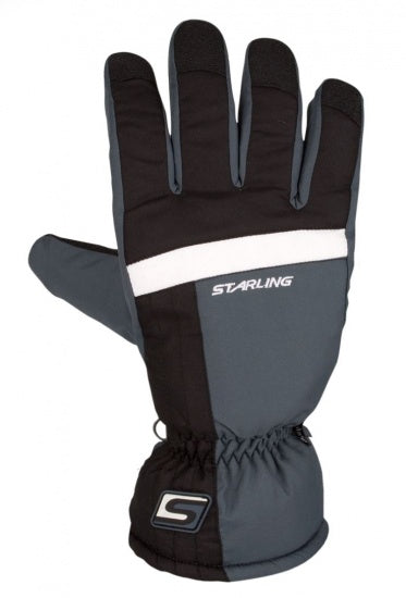skihandschoenen Taslan polyamide donkergrijs maat 9
