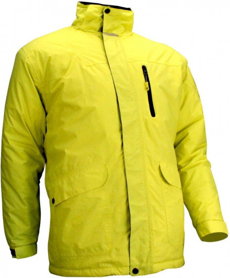 ski-jas heren polyamide geel maat XL