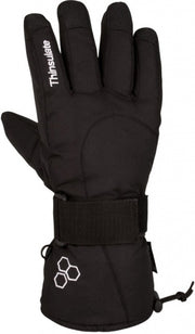 skihandschoenen polyamide zwart maat 7