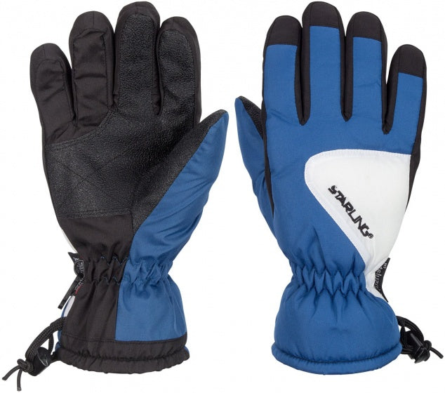 skihandschoenen Taslan Riva Jr junior blauw maat 5