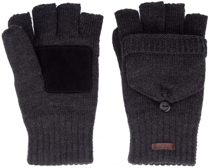 handschoenen Noël acryl zwart maat 6
